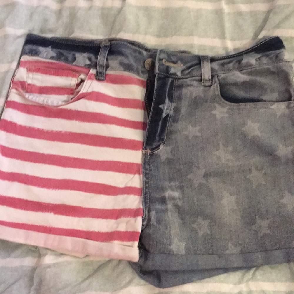 American flag shorts